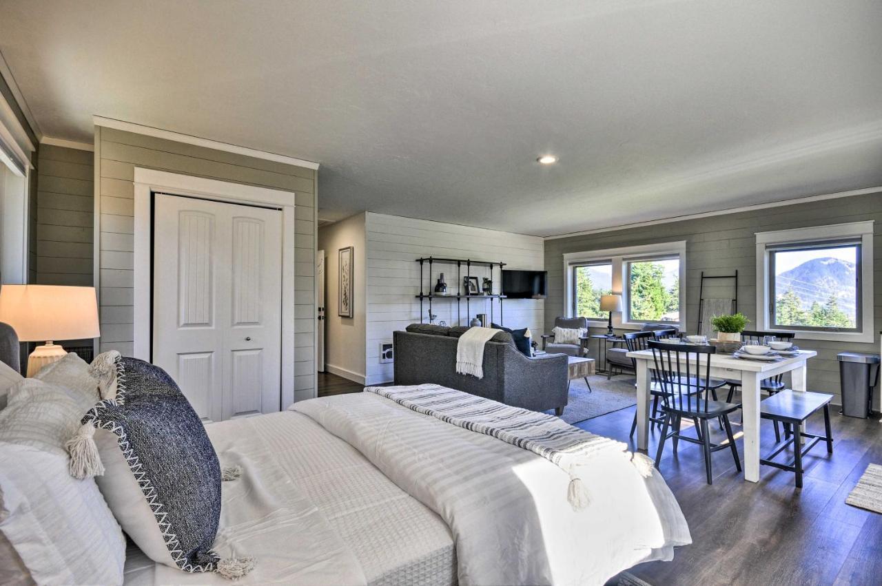 Scenic Studio With Loft And View Of The Columbia River Carson 外观 照片